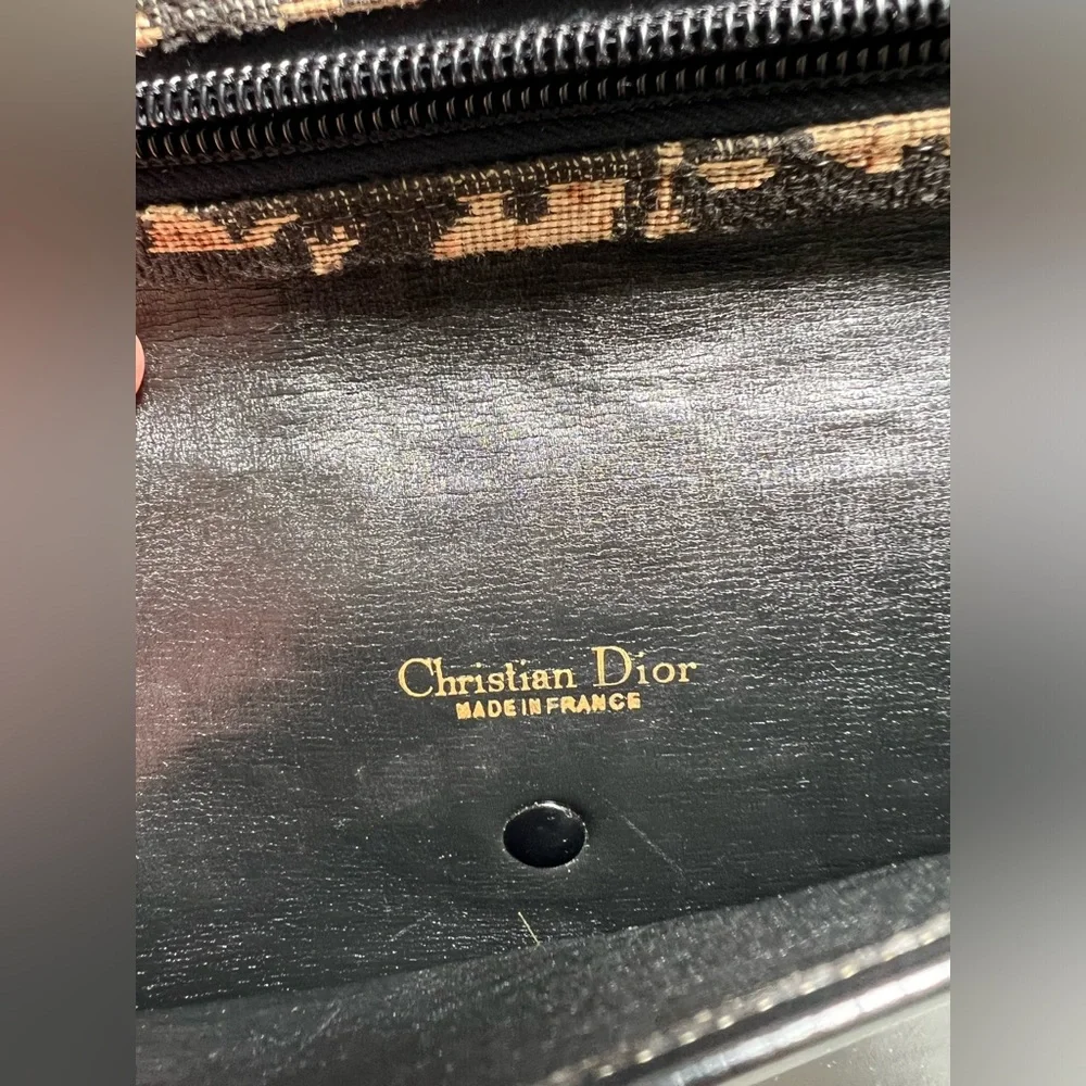 Authentic Vintage Dior clutch - Picture 9 of 10
